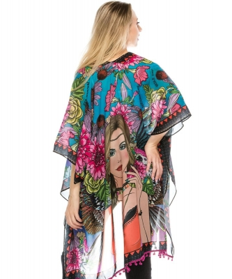 Nicole Lee Izabella Kimono KIM6716 GYPSY GIRL